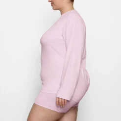 BOYFRIEND LONG SLEEVE T-SHIRT | CHERRY BLOSSOM