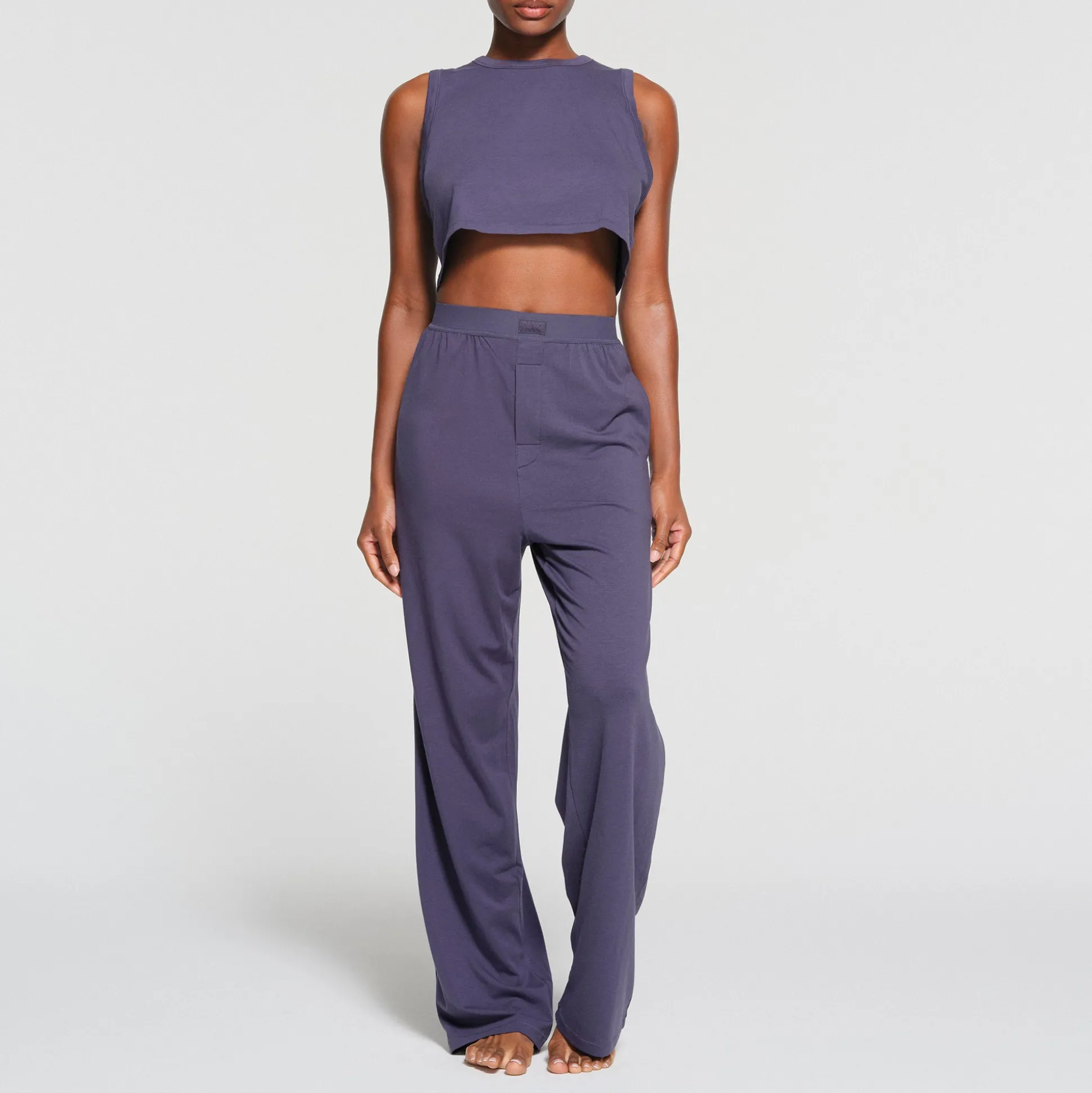 BOYFRIEND LOOSE PANT | SLEET
