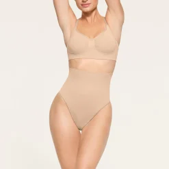CORE CONTROL HIGH-WAISTED THONG | MICA