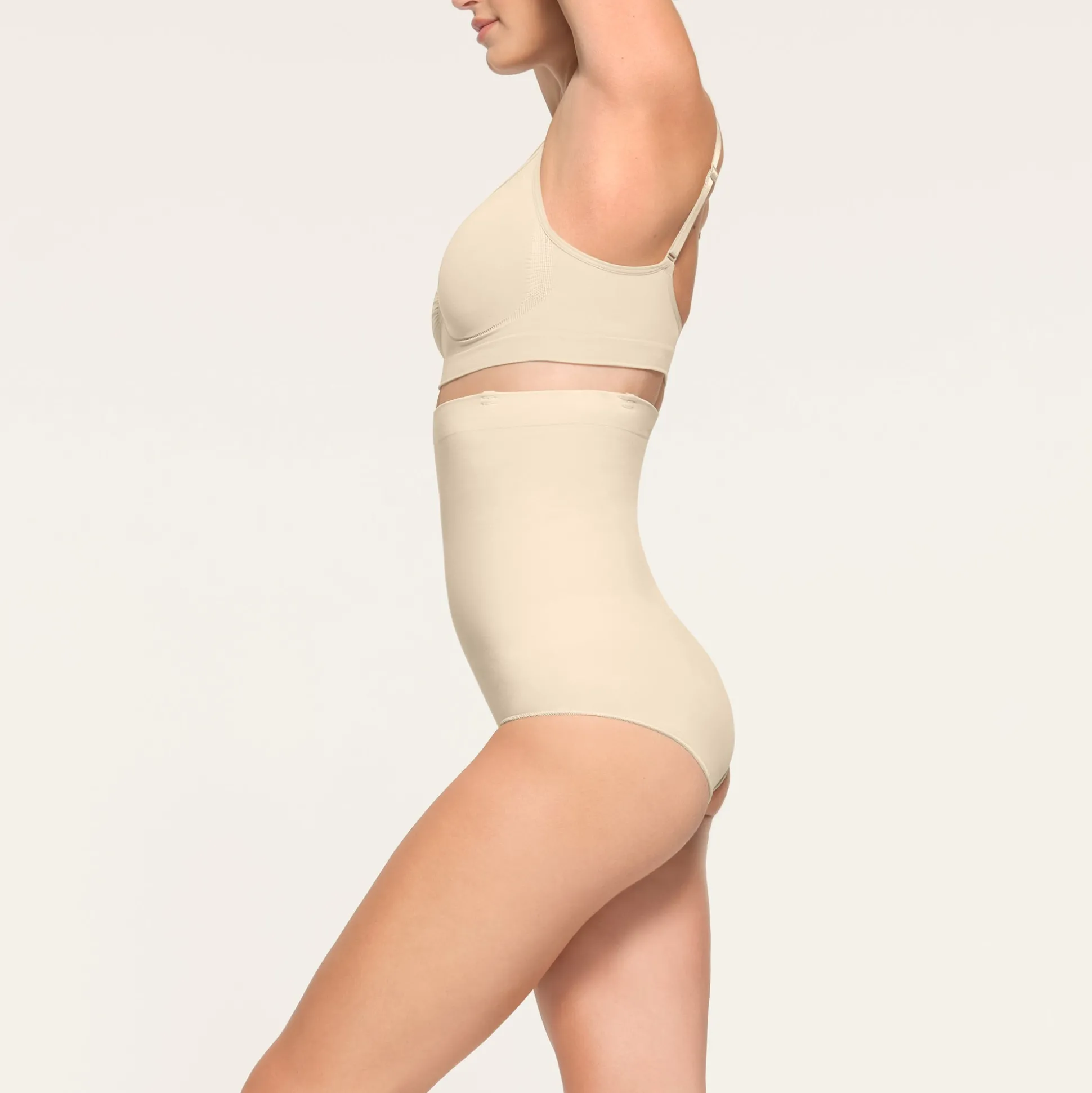 CORE CONTROL HIGH-WAISTED BRIEF | SAND