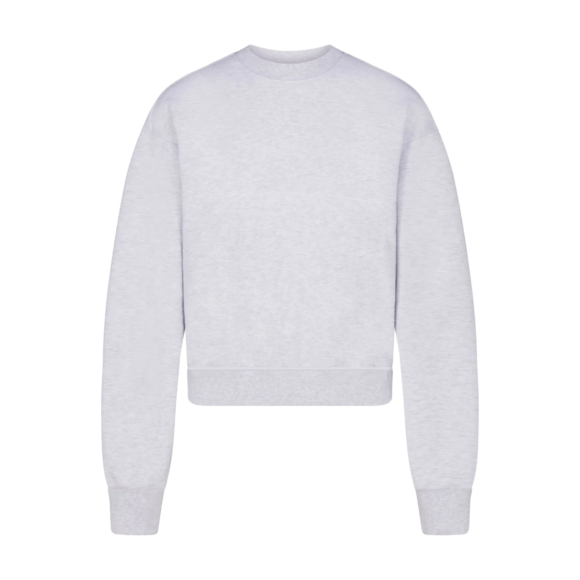 COTTON FLEECE CLASSIC CREWNECK | LIGHT HEATHER GREY