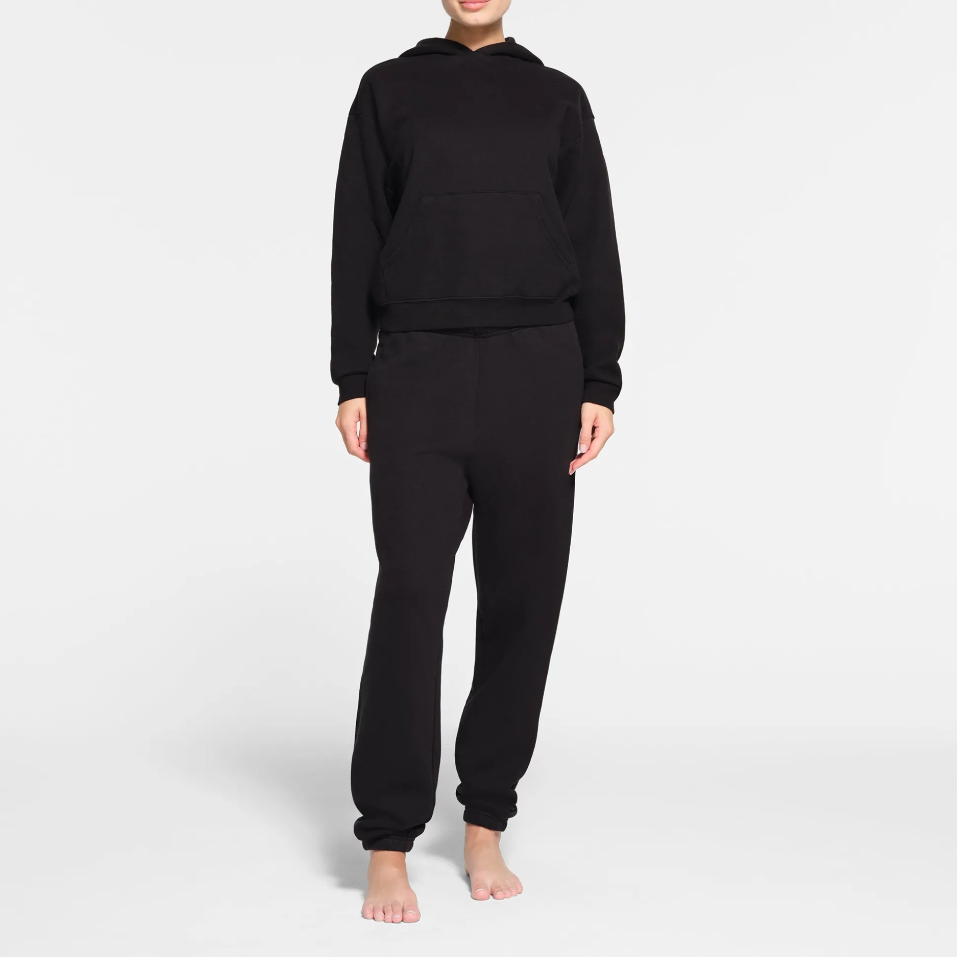 COTTON FLEECE CLASSIC JOGGER | ONYX