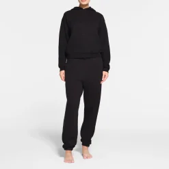 COTTON FLEECE CLASSIC JOGGER | ONYX