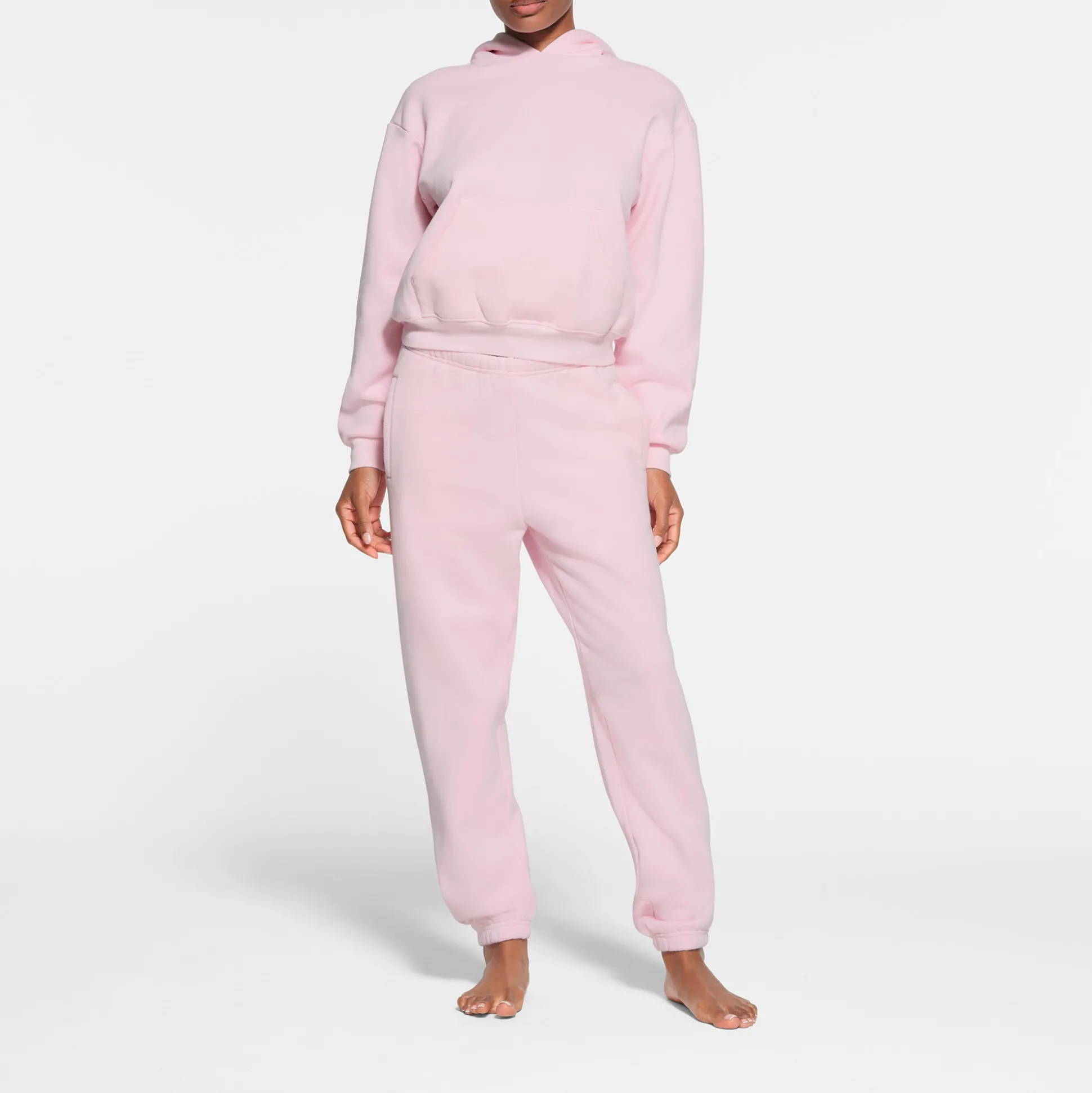 COTTON FLEECE CLASSIC JOGGER | CHERRY BLOSSOM