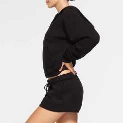 COTTON FLEECE CLASSIC SHORT | ONYX