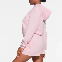 COTTON FLEECE CLASSIC SHORT | CHERRY BLOSSOM