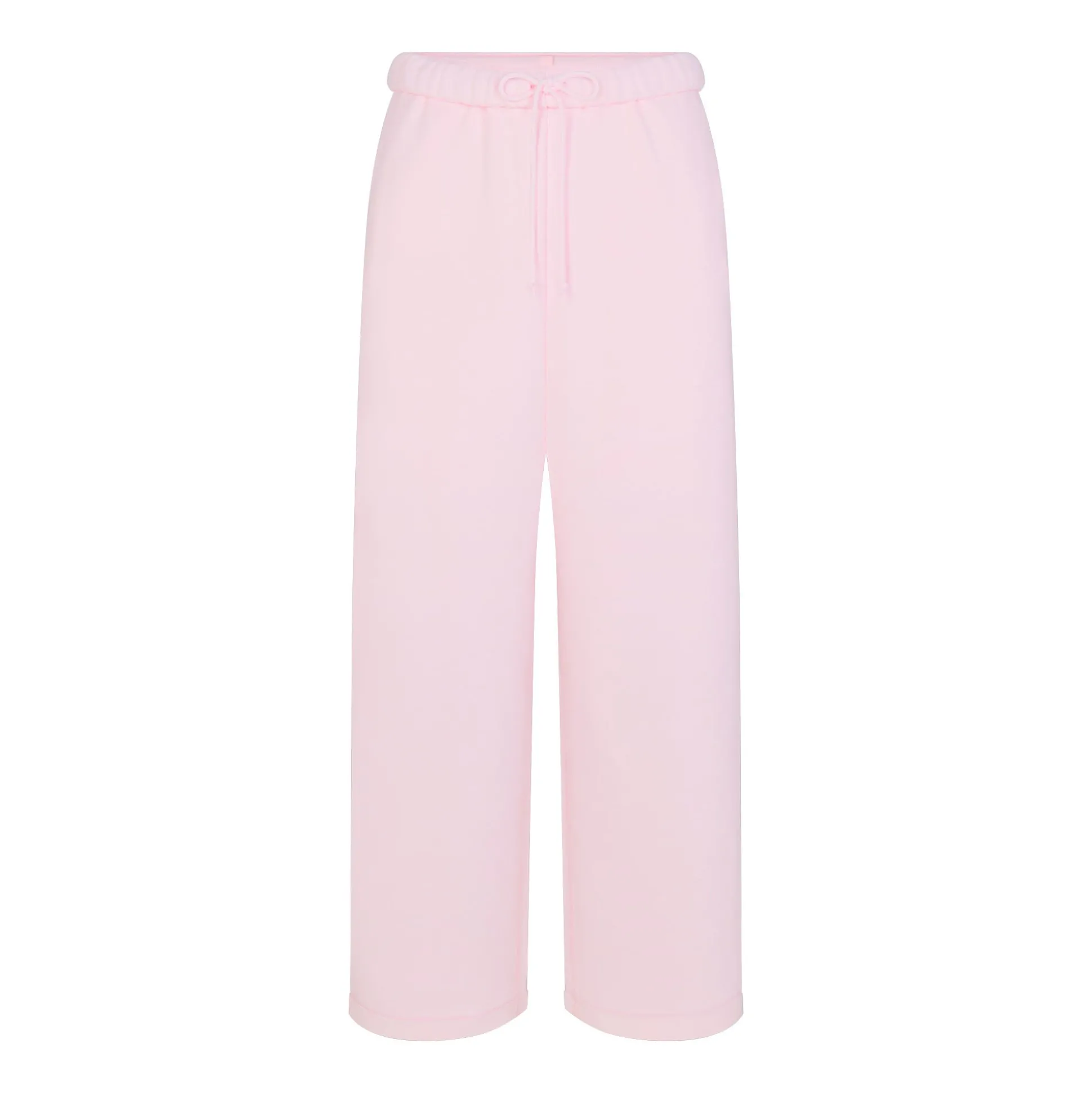 COTTON FLEECE CLASSIC STRAIGHT LEG PANT | CHERRY BLOSSOM