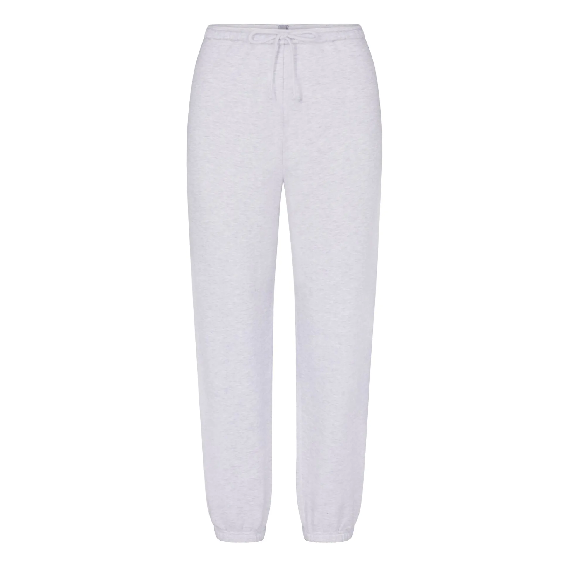 COTTON FLEECE JOGGER | LIGHT HEATHER GREY
