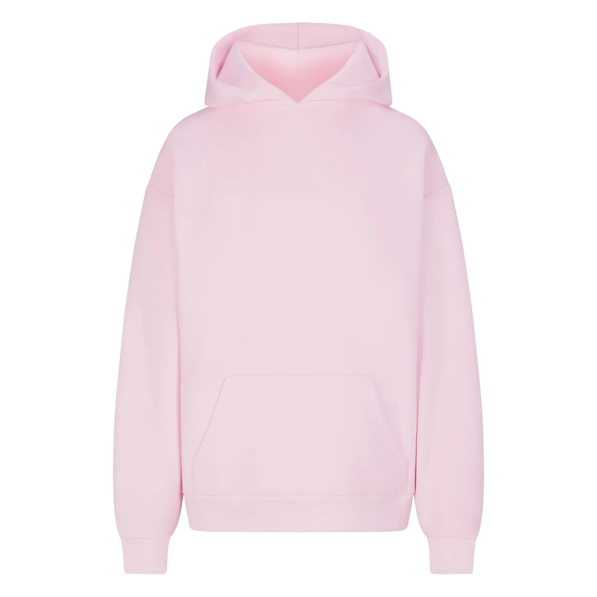 COTTON FLEECE OVERSIZED HOODIE | CHERRY BLOSSOM