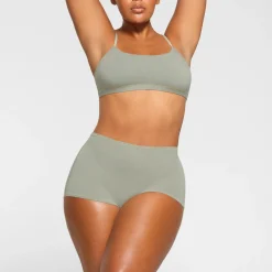 COTTON JERSEY BOY SHORT | MINERAL