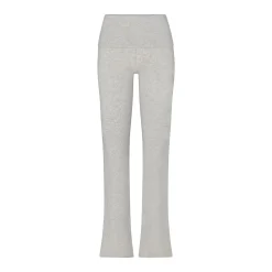 COTTON JERSEY FOLDOVER PANT | LIGHT HEATHER GREY