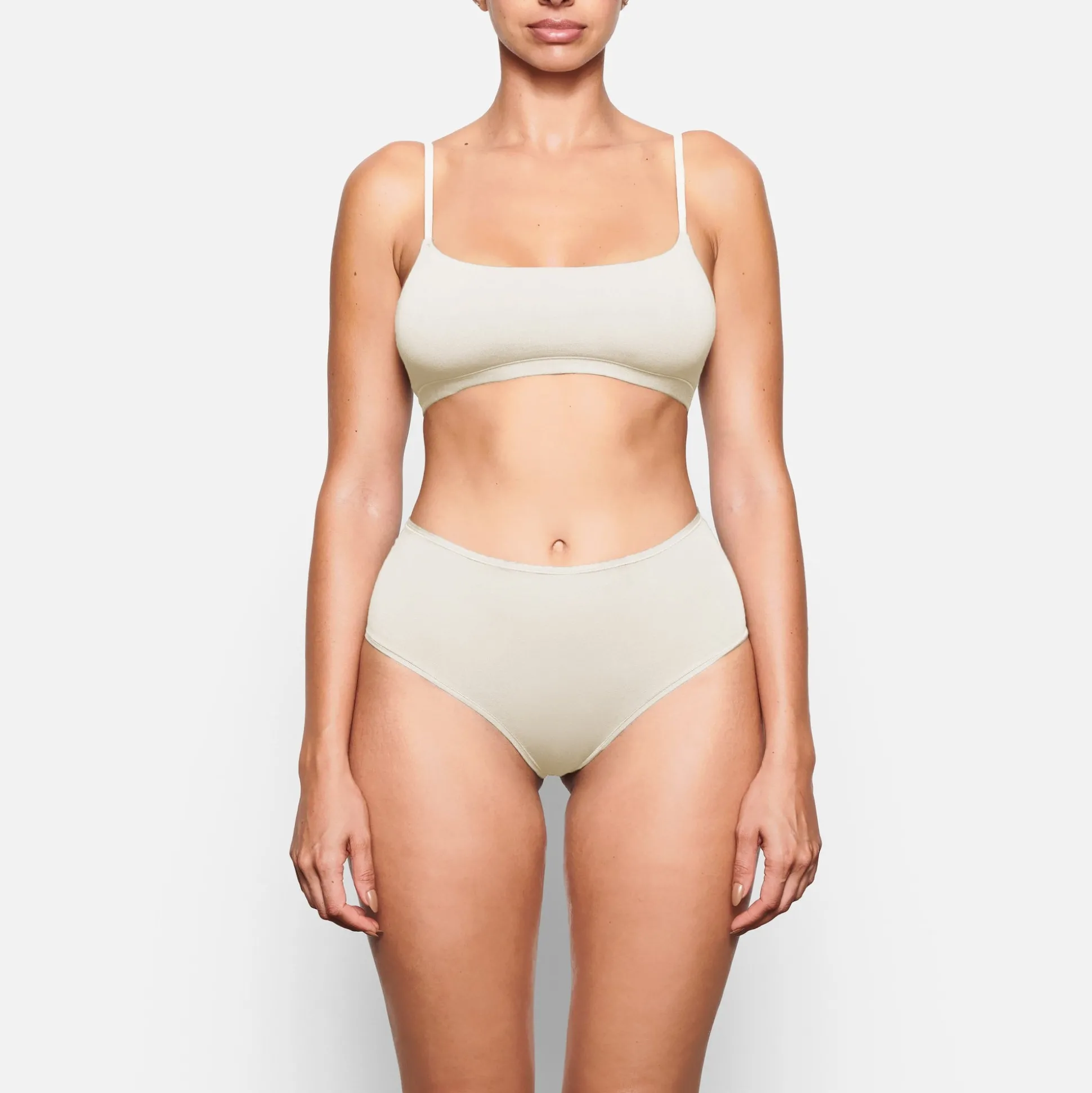 COTTON JERSEY FULL BRIEF 5-PACK | BONE