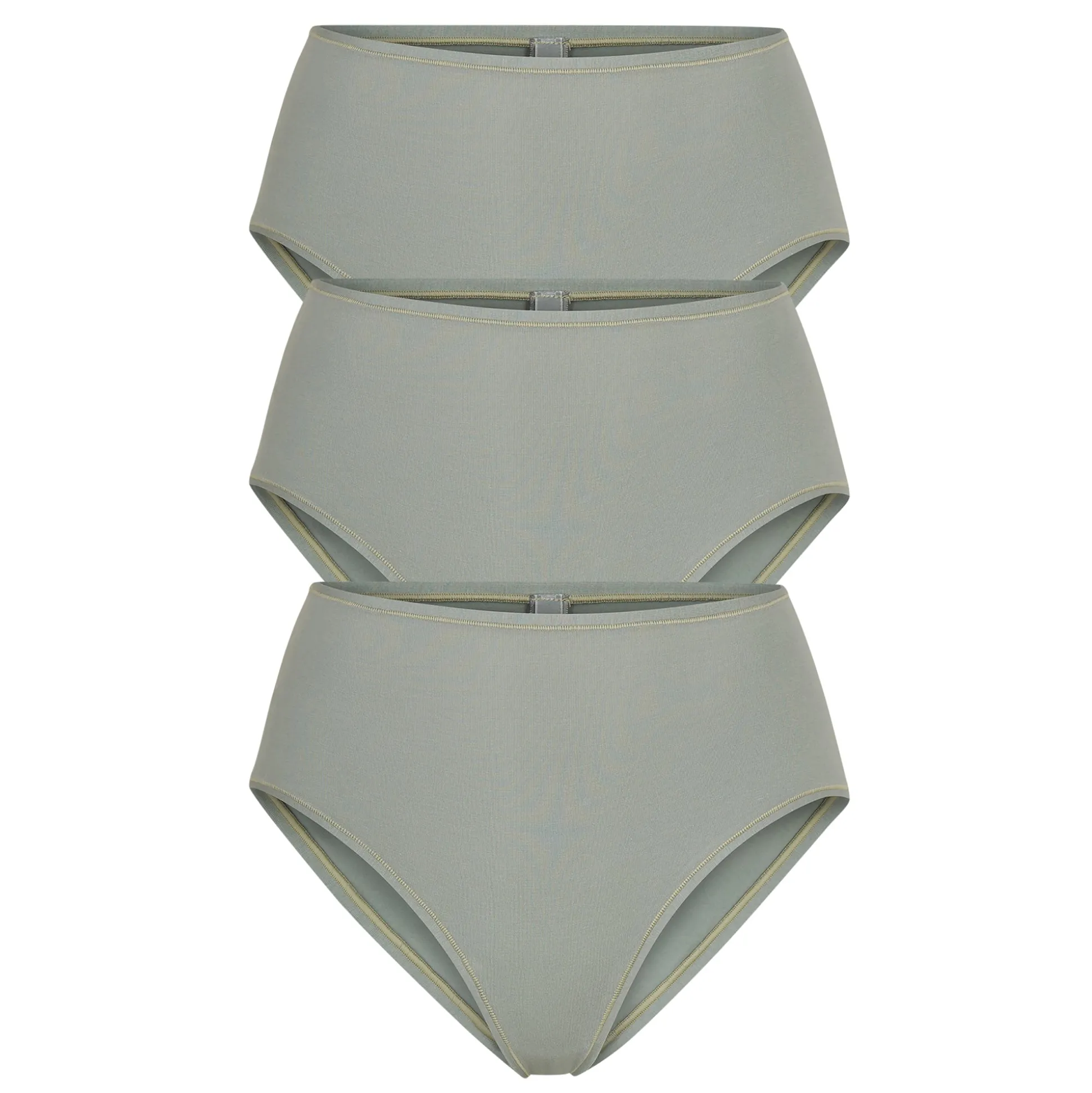 COTTON JERSEY FULL BRIEF 3-PACK | MINERAL