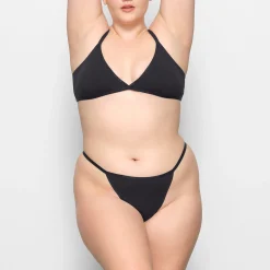 COTTON LOGO STRING THONG | SOOT
