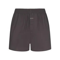 COTTON POPLIN SLEEP MENS BOXER | ASH
