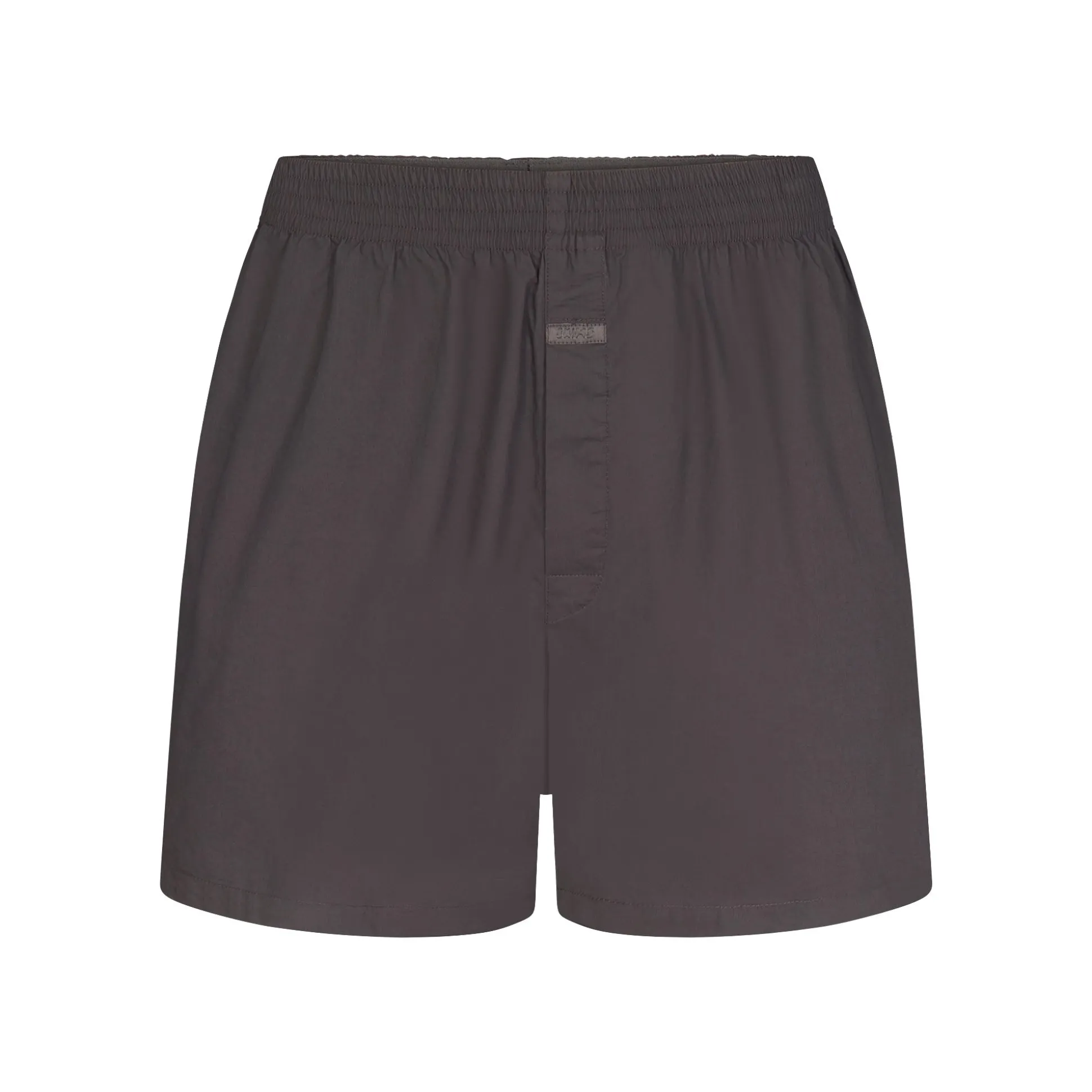COTTON POPLIN SLEEP MENS BOXER | ASH