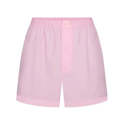 COTTON POPLIN SLEEP SHORT | BABY PINK