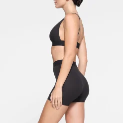 COTTON RIB BOXER | SOOT
