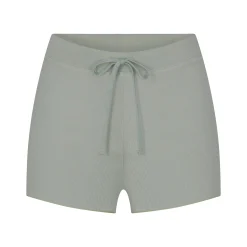 COTTON RIB DRAWSTRING SHORT | MINERAL