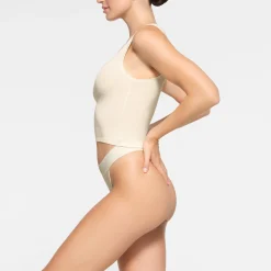 COTTON RIB TANK | BONE