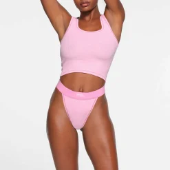 COTTON RIB TANK | BUBBLE GUM