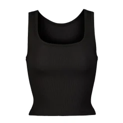 COTTON RIB TANK | SOOT