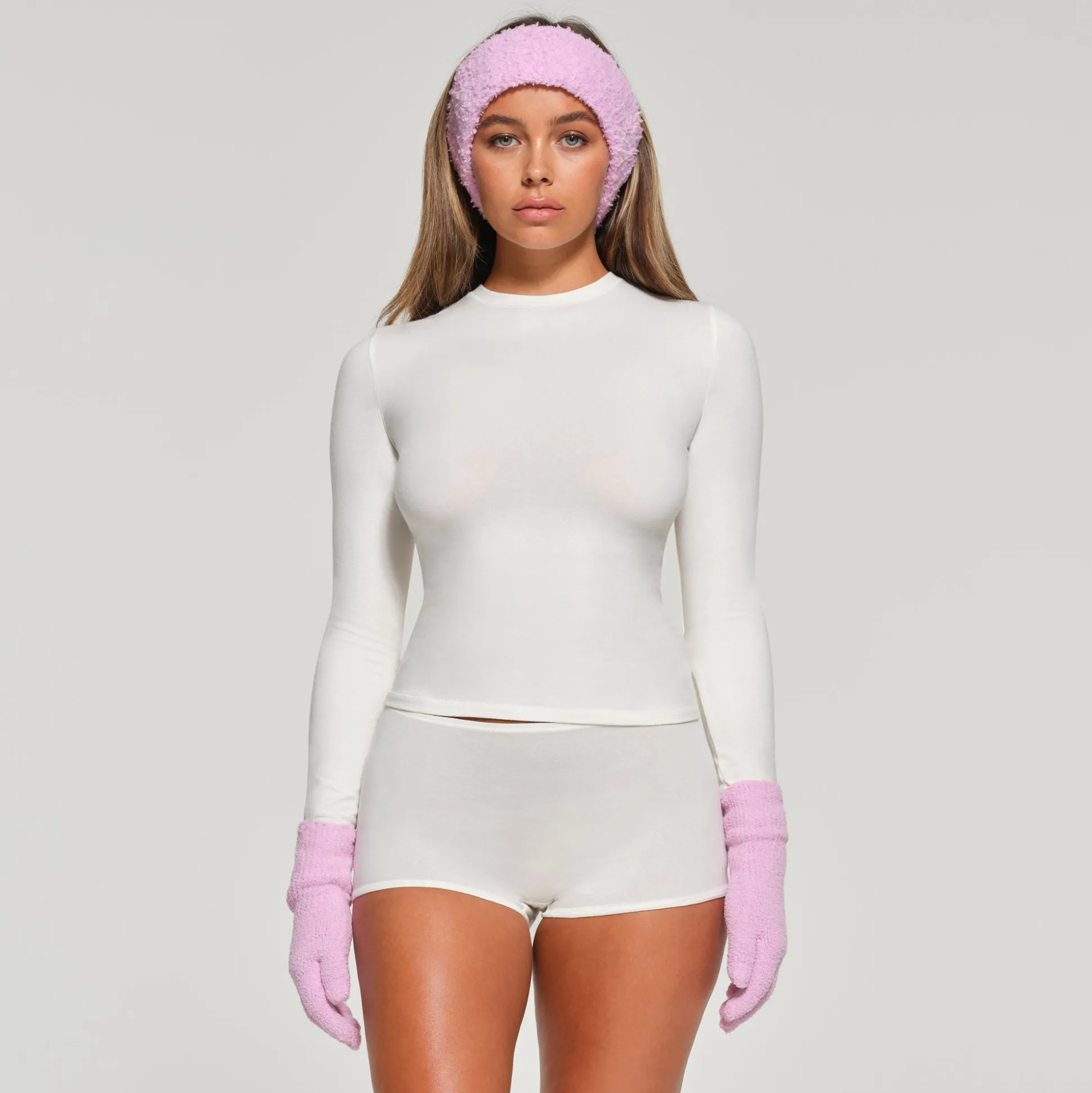 COZY KNIT GLOVES | PETAL