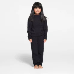 COZY KNIT KIDS JOGGER | ONYX