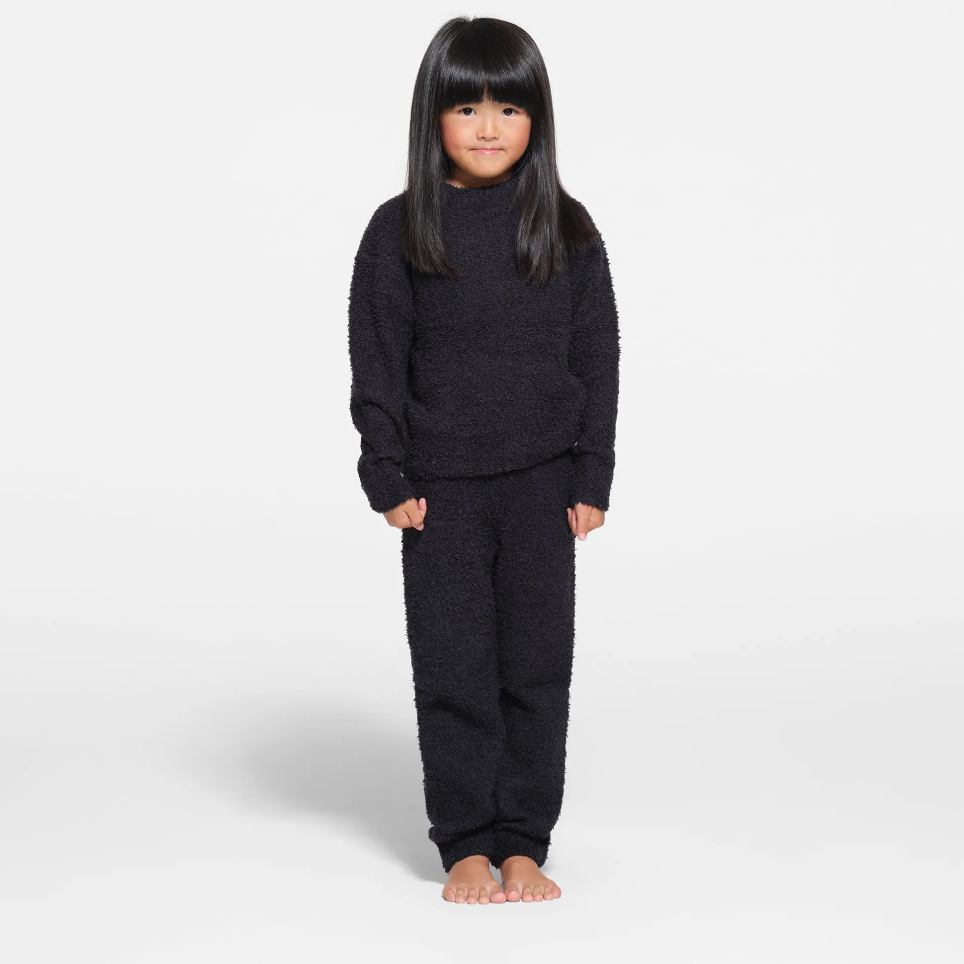 COZY KNIT KIDS PULLOVER | ONYX