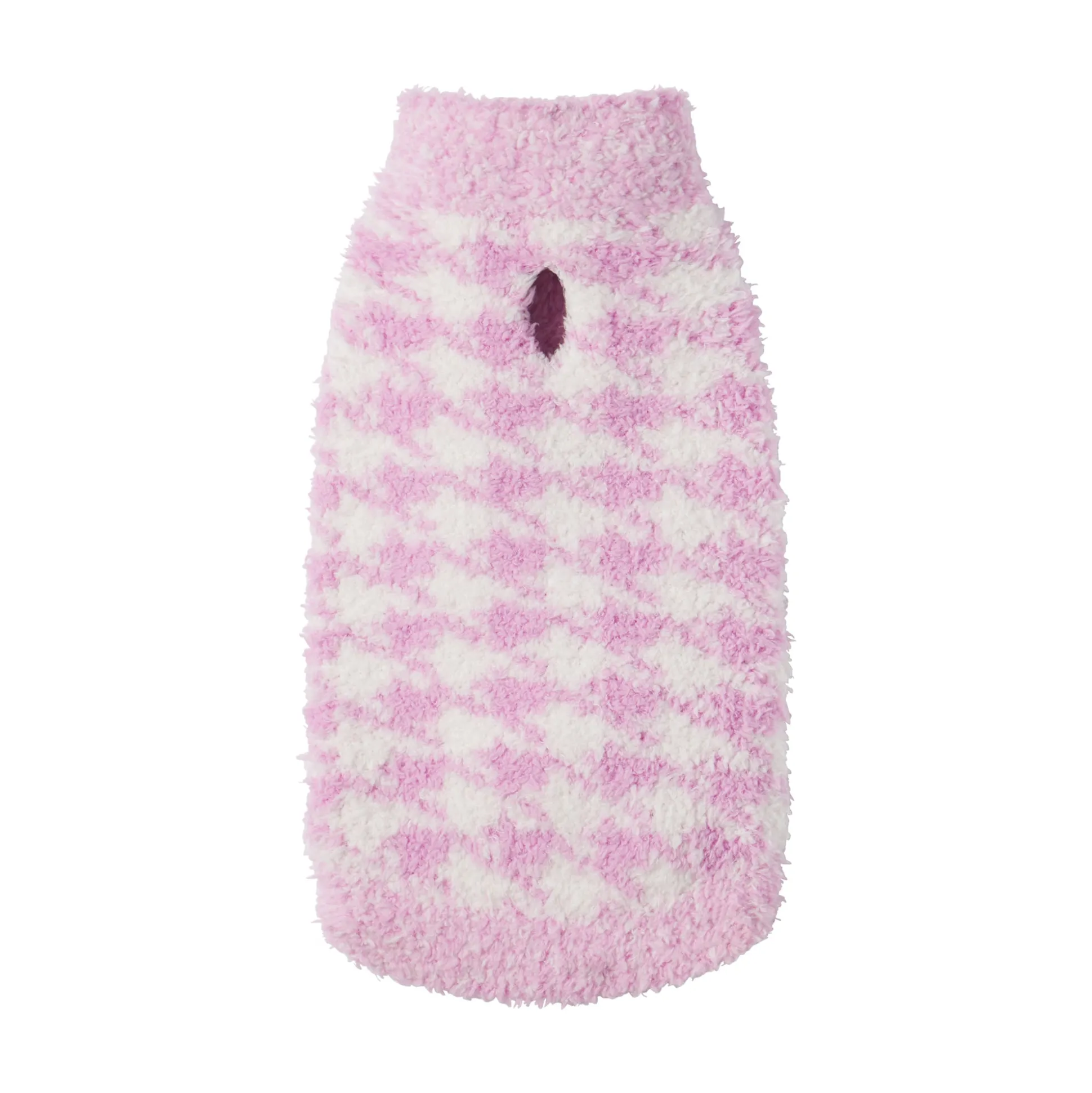COZY KNIT PET SWEATER | PETAL HOUNDSTOOTH