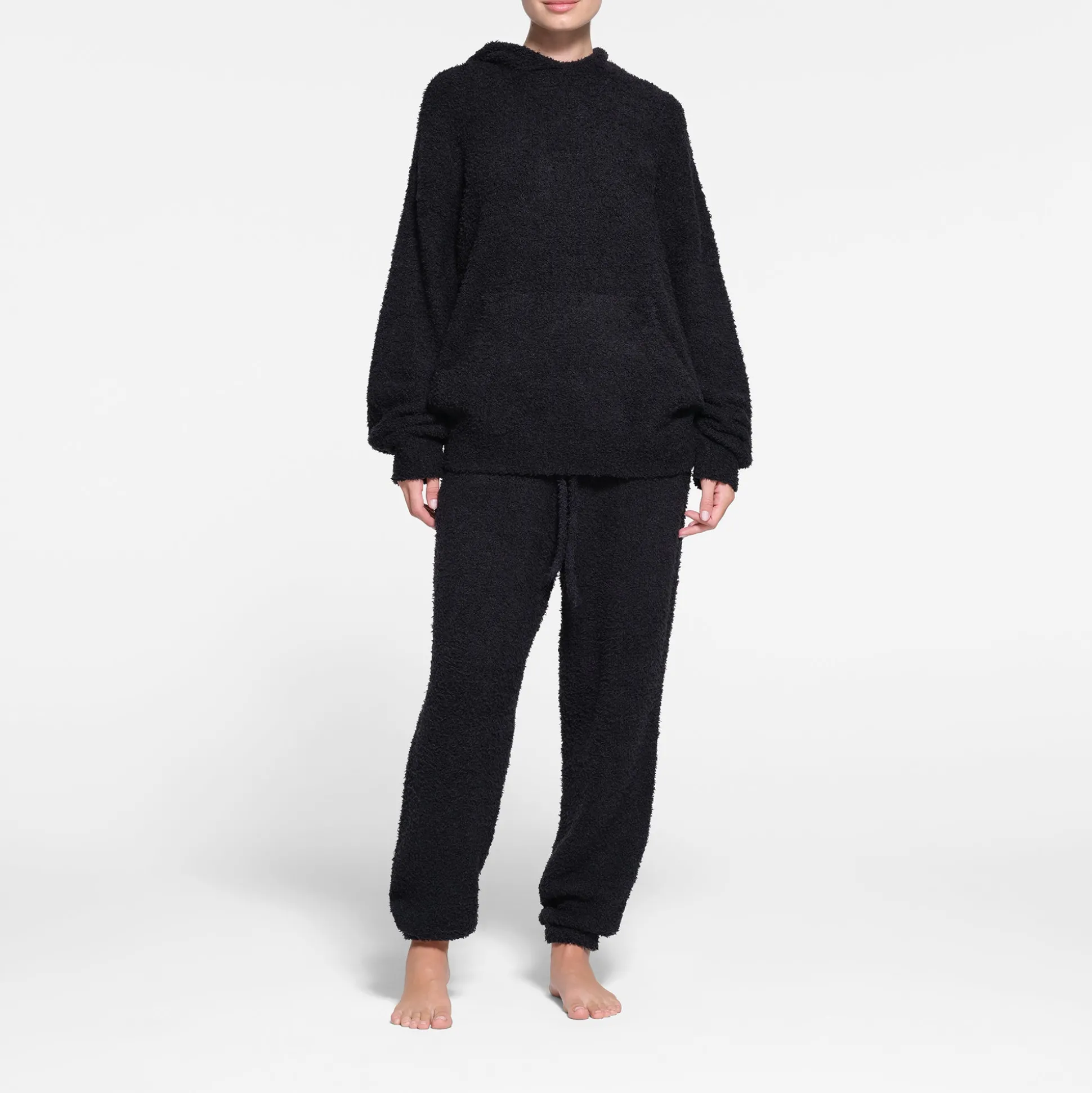 COZY KNIT UNISEX HOODIE | ONYX