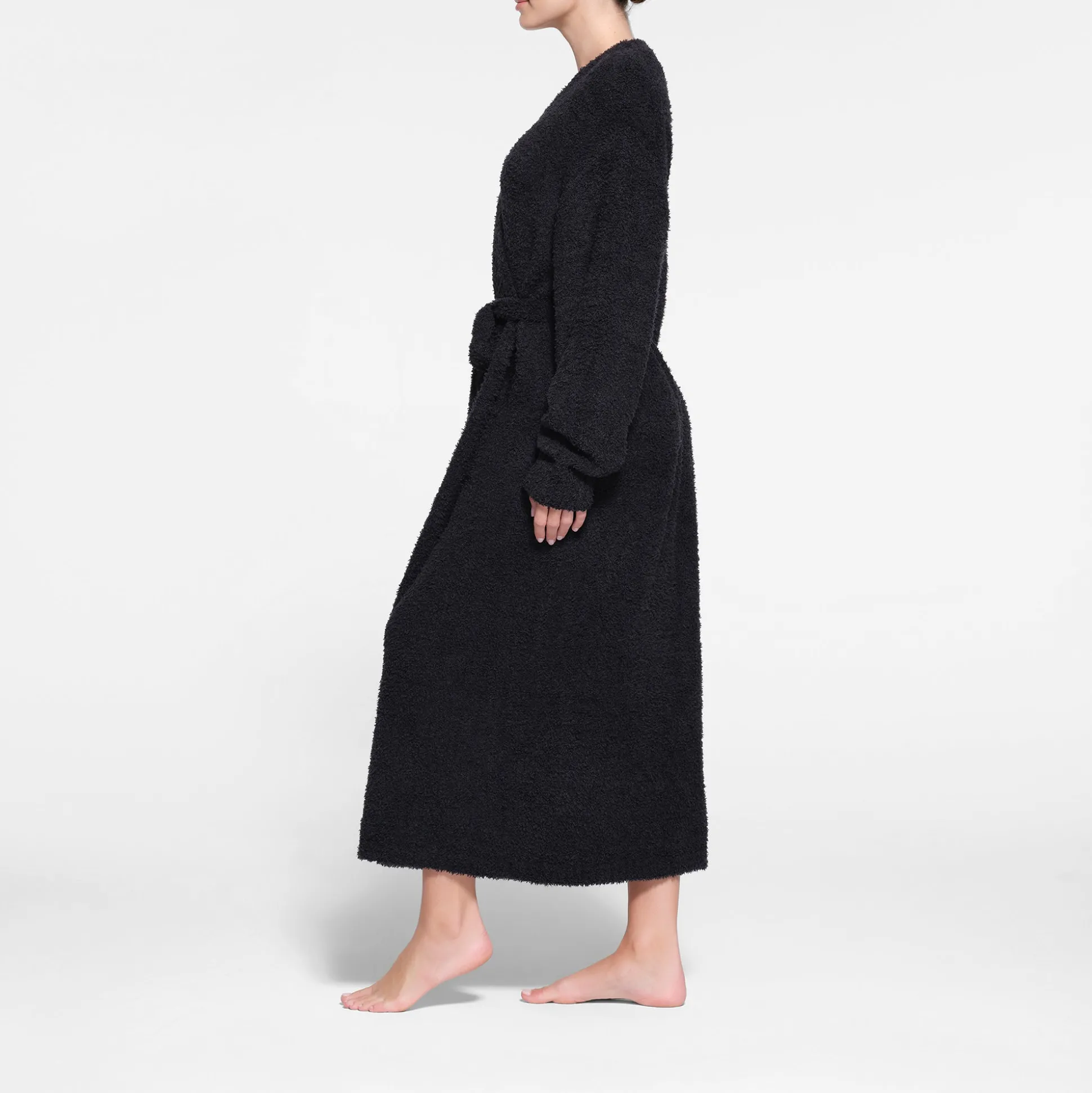 COZY KNIT UNISEX ROBE | ONYX