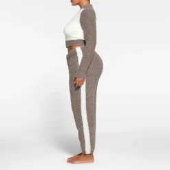 COZY KNIT ZIP UP | GREY CHALK MULTI