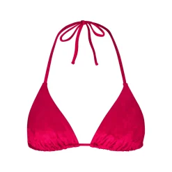 CRUSHED VELVET TRIANGLE BIKINI TOP | LIPS