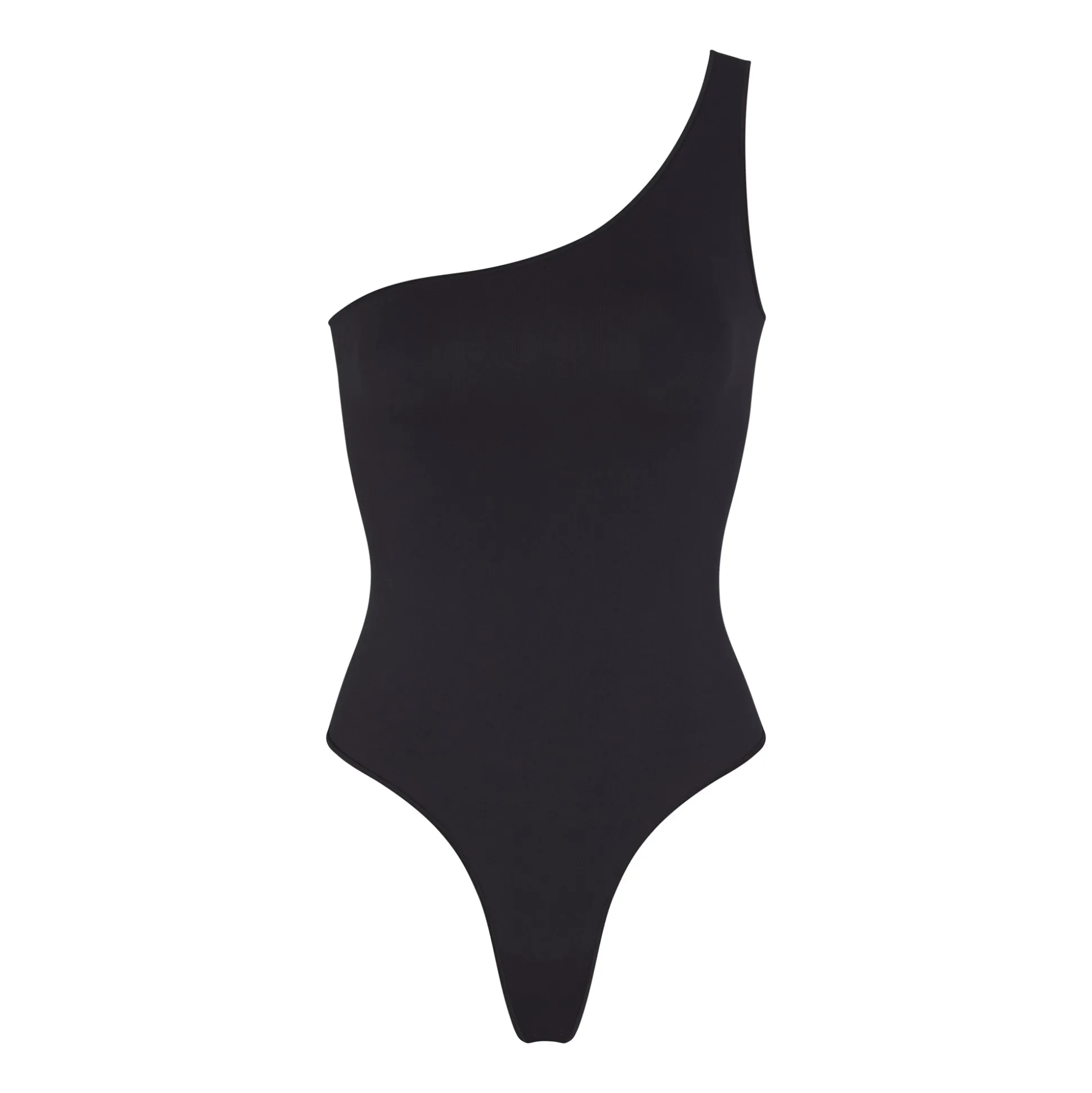 ESSENTIAL ONE SHOULDER BODYSUIT | ONYX