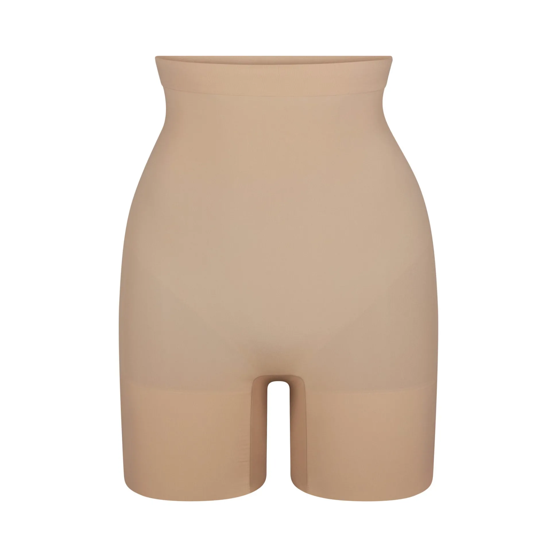 EVERYDAY SCULPT HIGH-WAISTED MID THIGH SHORT | CLAY
