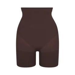 EVERYDAY SCULPT HIGH-WAISTED MID THIGH SHORT | ESPRESSO