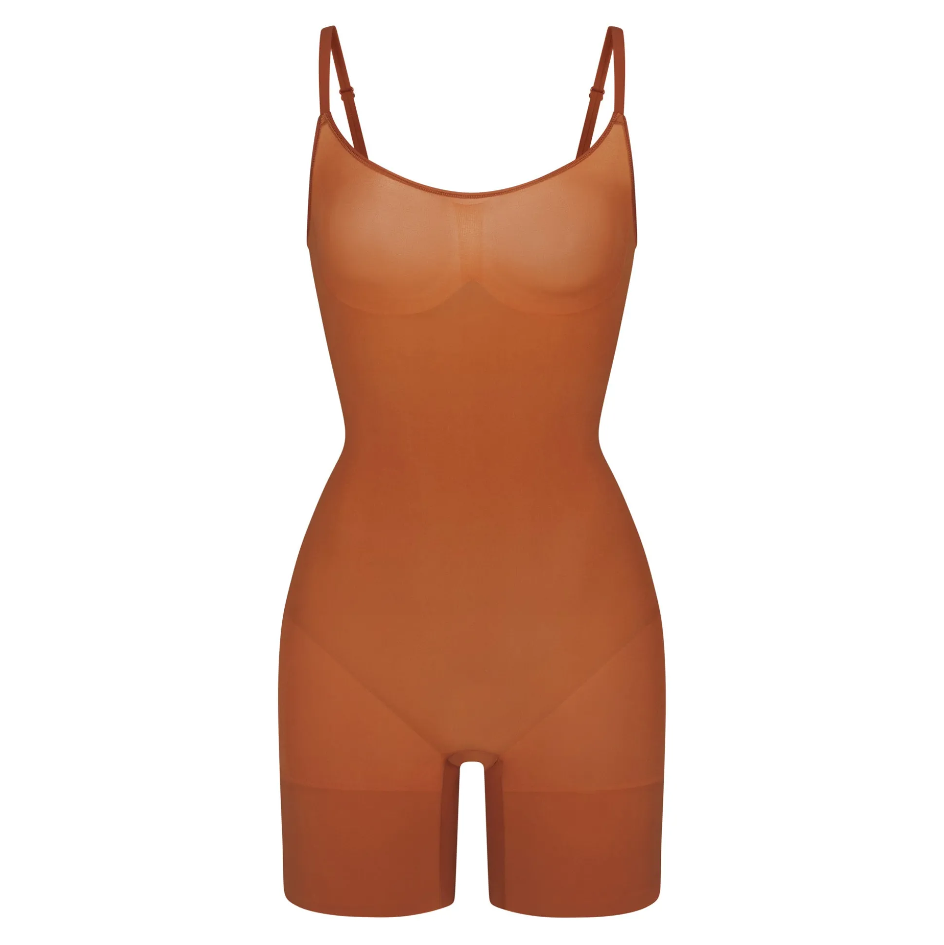 EVERYDAY SCULPT MID THIGH BODYSUIT | BRONZE
