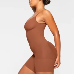 EVERYDAY SCULPT MID THIGH BODYSUIT | BRONZE