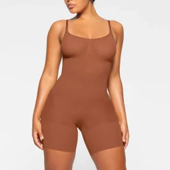EVERYDAY SCULPT MID THIGH BODYSUIT | BRONZE