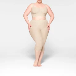 EVERYDAY SCULPT MID WAIST CAPRI | SAND