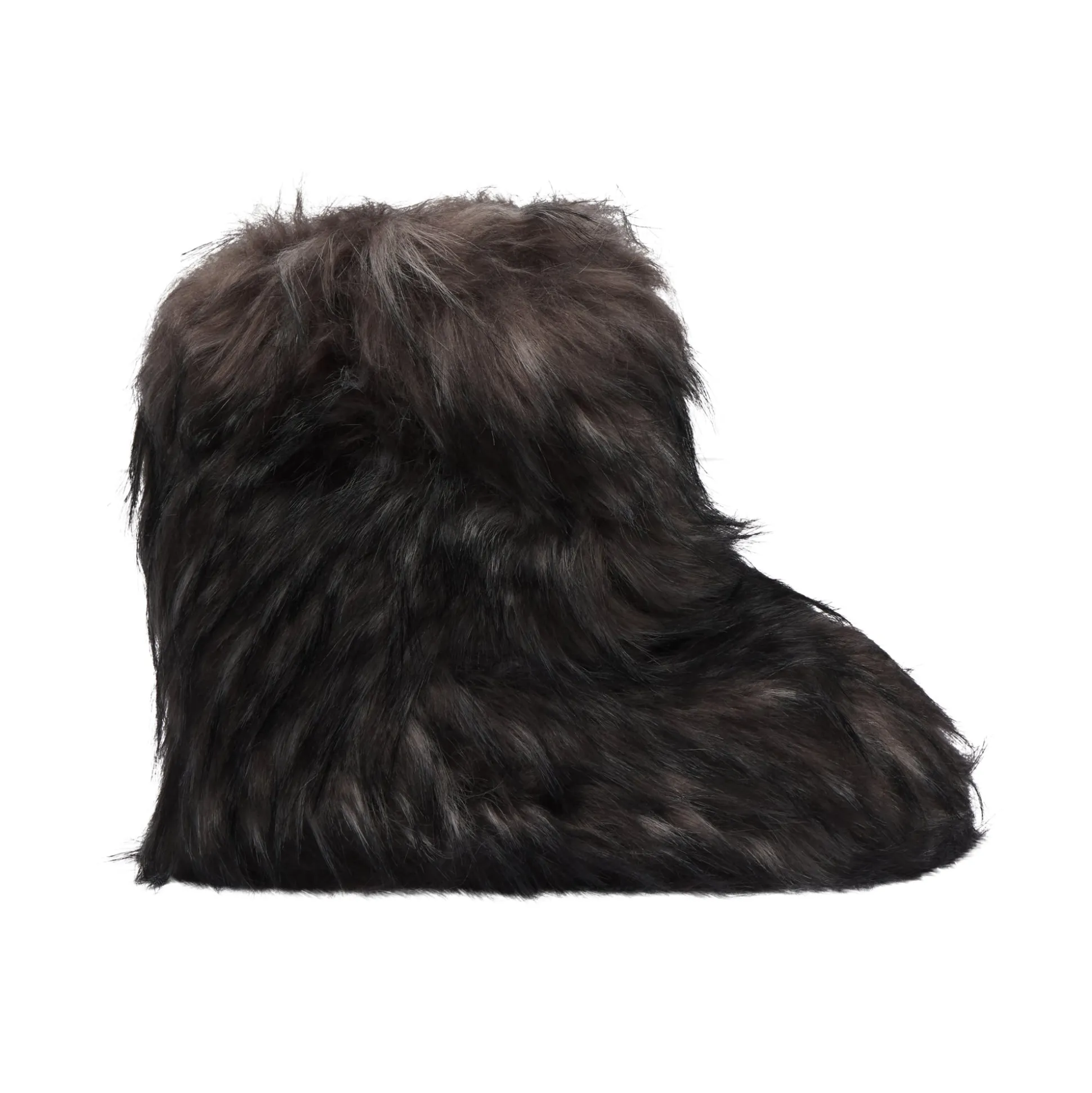 FAUX FUR BOOT | GREY