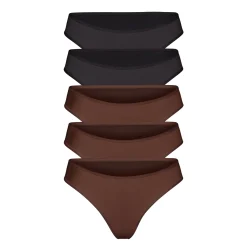 FITS EVERYBODY CHEEKY BRIEF MULTI 5-PACK | COCOA MULTI