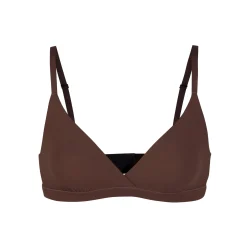 FITS EVERYBODY CROSSOVER BRALETTE | COCOA
