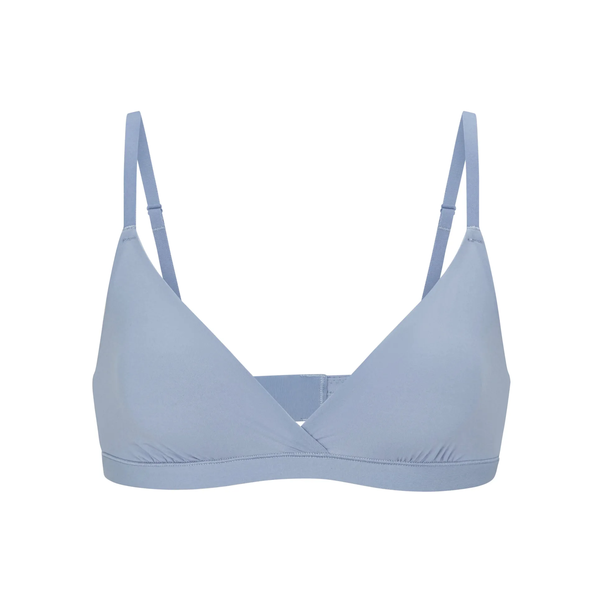 FITS EVERYBODY CROSSOVER BRALETTE | SLATE