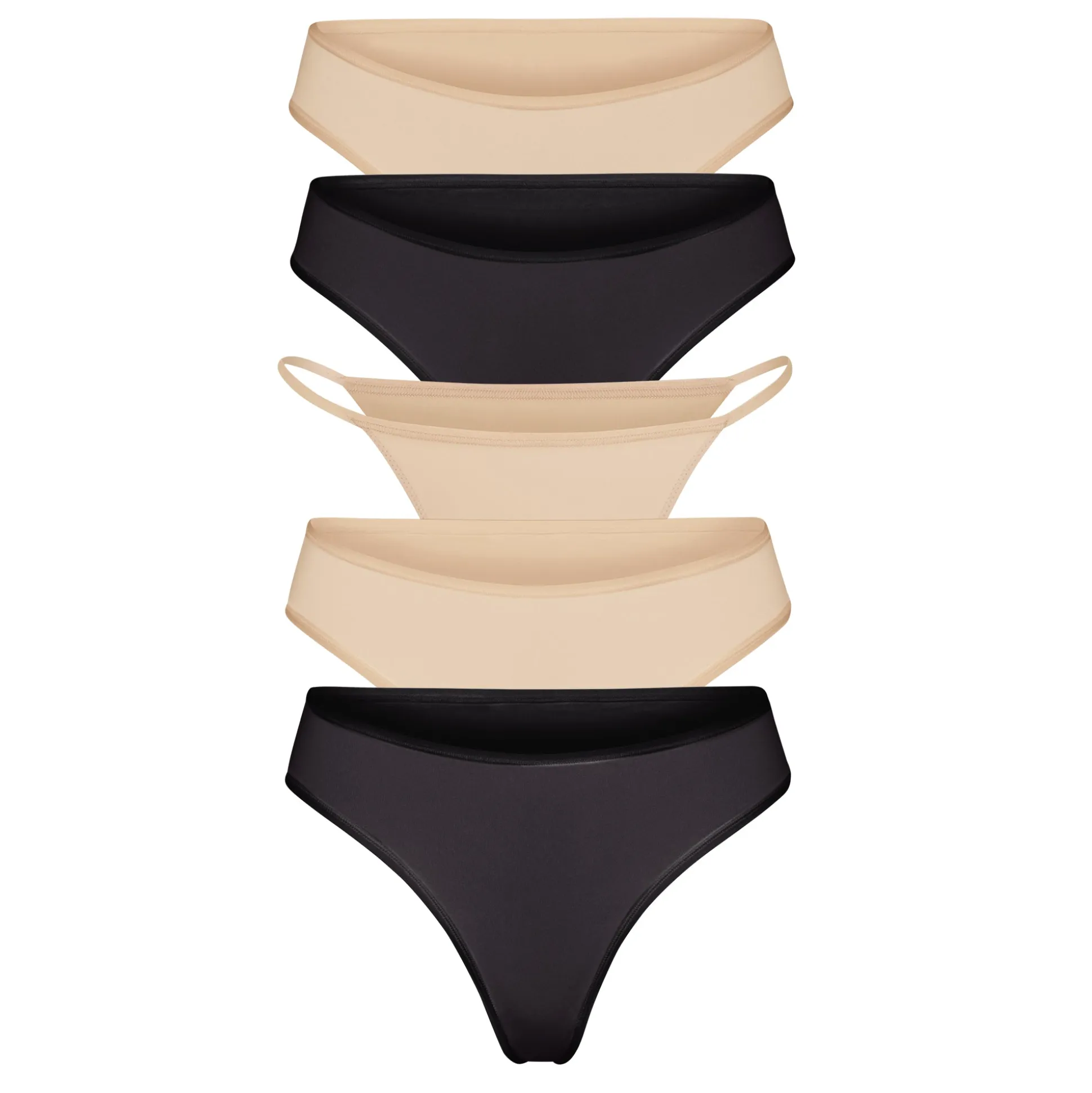 FITS EVERYBODY ESSENTIALS MULTI 5-PACK | CLAY MULTI