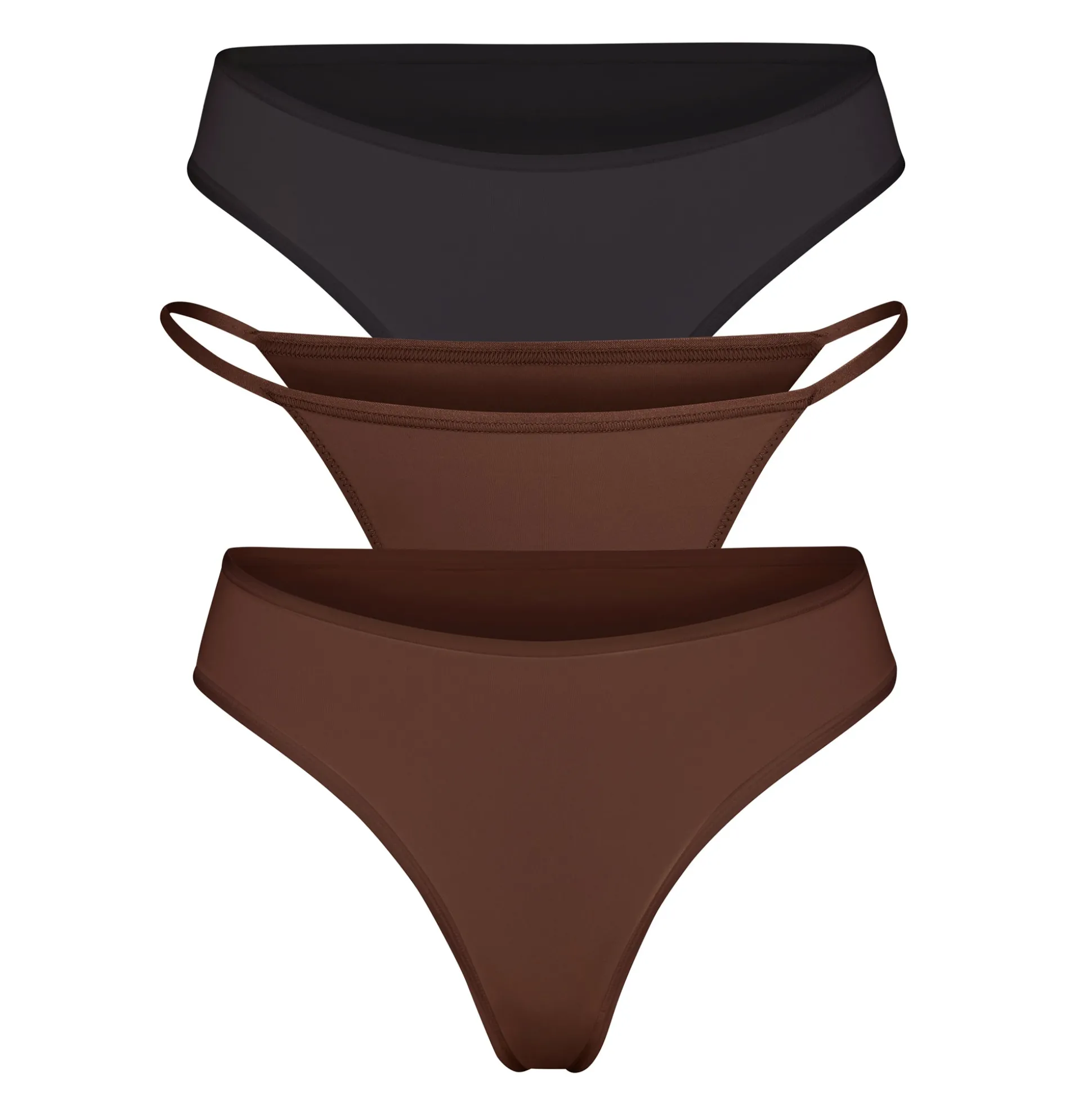 FITS EVERYBODY ESSENTIALS MULTI 3-PACK | COCOA MULTI