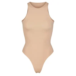 FITS EVERYBODY HIGH NECK BODYSUIT | CLAY