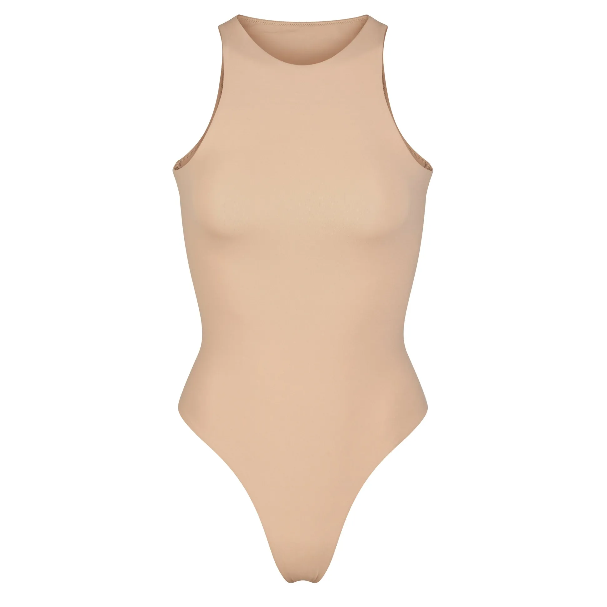 FITS EVERYBODY HIGH NECK BODYSUIT | CLAY