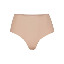 FITS EVERYBODY HIGH-WAISTED THONG | CLAY